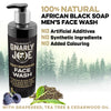 African Black Soap Face Wash with Cedarwood and Tea Tree, 250ml