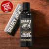 100ml Natural Beard Shampoo. African Black Soap with Argan Oil, Shea Butter, Aloe Vera and Coconut Oil.