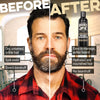 100ml Natural Beard Shampoo. African Black Soap with Argan Oil, Shea Butter, Aloe Vera and Coconut Oil.
