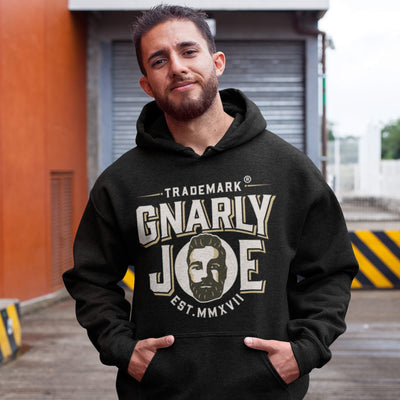 Gnarly Joe® Black Pullover Hoodie (Unisex)