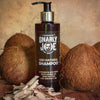 100% Natural Shampoo. African Black Soap with Argan Oil, Shea Butter and Coconut. 250ml