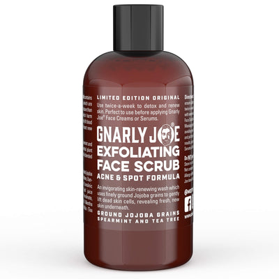 2-In-1 Face Wash & Gentle Exfoliate. Acne & Spot Formula. With Jojoba Grains, Spearmint & Tea Tree, 100ml